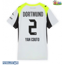 Borussia Dortmund Yan Couto #2 Bortedrakt Dame 2025-26 Kortermet